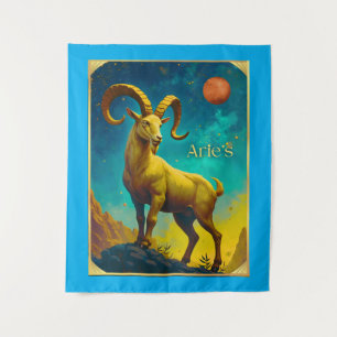 Ram Aries Sterrenbeeld Wandkleed
