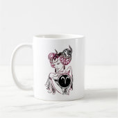 Ram Art Deco Dame Koffiemok (Links)