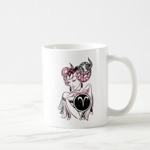 Ram Art Deco Dame Koffiemok