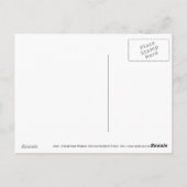 Ram Astrologie Gotisch Glas in lood Windows PostC Briefkaart (Achterkant)