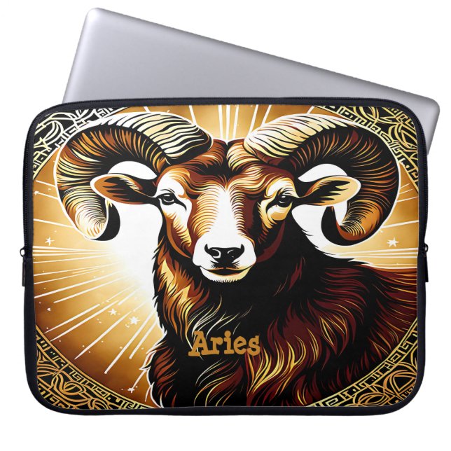 Ram Astrologie teken Laptop Sleeve (Voorkant)