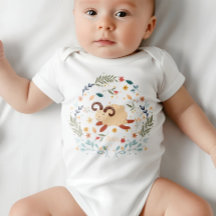 Ram Baby One Piece - Schattige & Fierce - Sterrenb