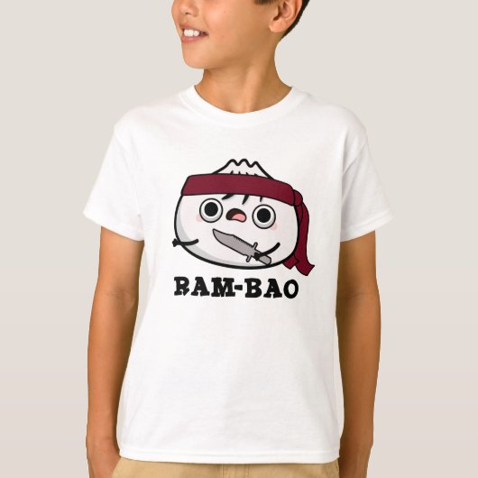 Ram-bao Funny Soldier Dimsun Pun T-shirt (Voorkant)