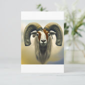 Ram bedankkaart (Staand voorkant)