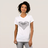 Ram Bella Canvas Dames T-Shirt | Woordwolk (Voorkant volledig)