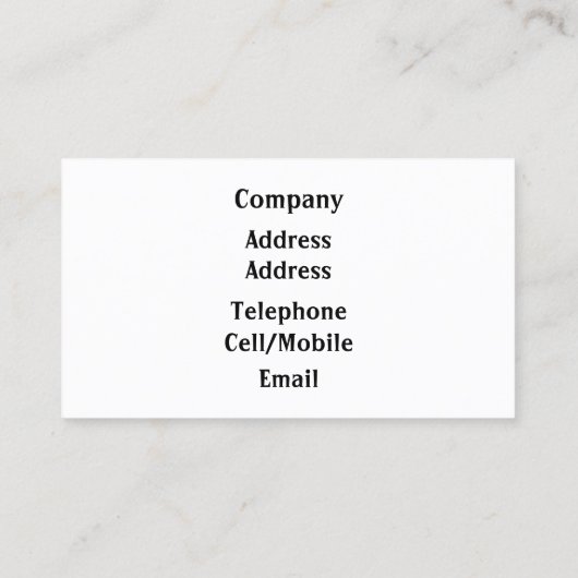 RAM-BOERDERIJ VISITEKAARTJE (Achterkant)