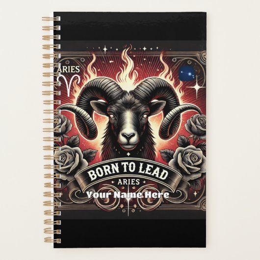 Ram "Born to Lead" Planner (Voorkant)