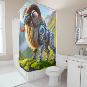 Ram Bot Douchegordijn (In situ)