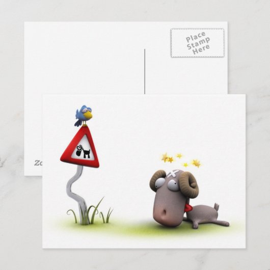 Ram Briefkaart (Voorkant / Achterkant)