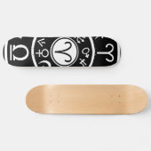 Ram Celestial Zodiac Persoonlijk Skateboard (Horizontaal)