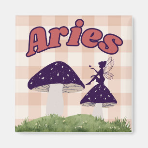 Ram Cottagecore Esthetische Fairy Mushroom Art Magneet