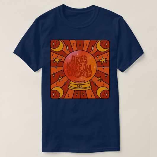 Ram Crystal Ball T-shirt (Design voorkant)