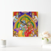 Ram Darbar Clock Vierkante Klok (Huis)