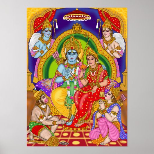 Ram Darbar Poster (Voorkant)