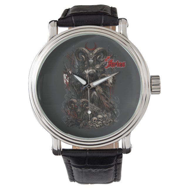 Ram — De Gehoornde Voorbode Horloge (Voorkant)
