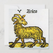 Ram de Golden Ram,  tekenen van de dierenriem (Voorkant)