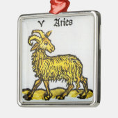 Ram de Golden Ram,  tekenen van de dierenriem Metalen Ornament (Links)