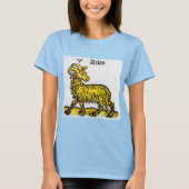 Ram de Golden Ram,  tekenen van de dierenriem T-shirt (Voorkant)