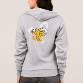 Ram de ram zodiac astrologie dames zip jas hoodie (Achterkant)