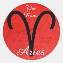 Ram De Ram Zodiac Horoscoop Astrologie Sticker