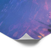 Ram Dierenportret Schilderij Wildlife Outdoors kun Poster (Hoek)