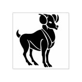 Ram dierenriem kunst stempel (Afrduk)