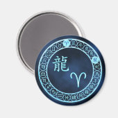 Ram/draak Magneet (Voorkant / Achterkant)