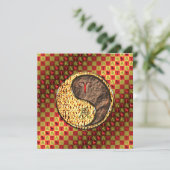 Ram en aarde draak kaart (Staand voorkant)