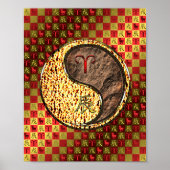 Ram en aarde draak poster (Voorkant)