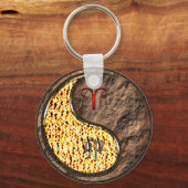 Ram en aarde konijn sleutelhanger (Voorkant)