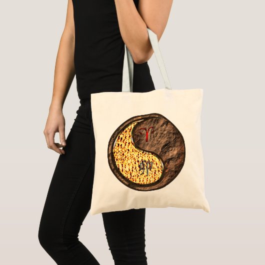Ram en aarde konijn tote bag (Voorkant (product))