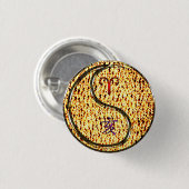 Ram en brandweerwagen ronde button 3,2 cm (Voorkant /achterkant)