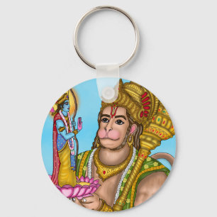 Ram en Hanuman-sleutelhanger Sleutelhanger