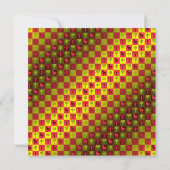 Ram en houten aap kaart (Achterkant)