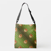 Ram en houten geit crossbody tas (Achterkant)