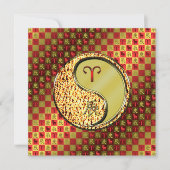 Ram en metalen draak kaart (Voorkant)