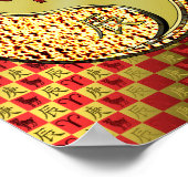 Ram en metalen draak poster (Hoek)