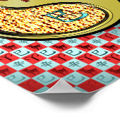 Ram en metalen slang poster (Hoek)