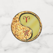 Ram en metalen tijger confetti (Kleine voorkant)