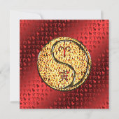 Ram en vuur tijger kaart (Voorkant)