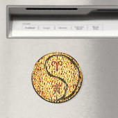 Ram en vuur tijger magneet (Insitu (Vaatwasser))