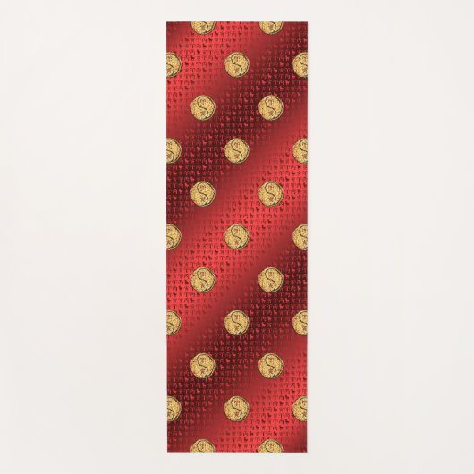 Ram en vuur tijger yogamat (Voorkant)