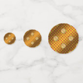 Ram en vuuraap confetti (Achterkanten)