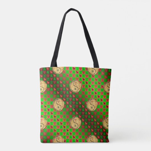 Ram en vuurgeit tote bag (Achterkant)