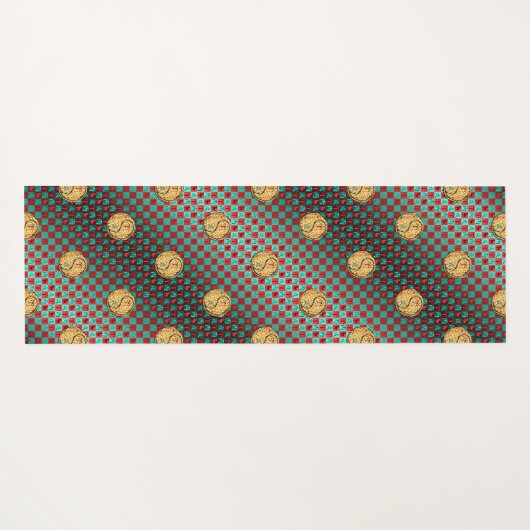 Ram en vuurhond yogamat (Achterkant (horizontaal))