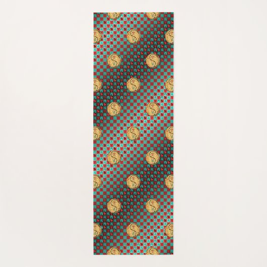 Ram en vuurhond yogamat (Achterkant)