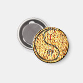 Ram en vuurkonijn magneet (Voorkant / Achterkant)