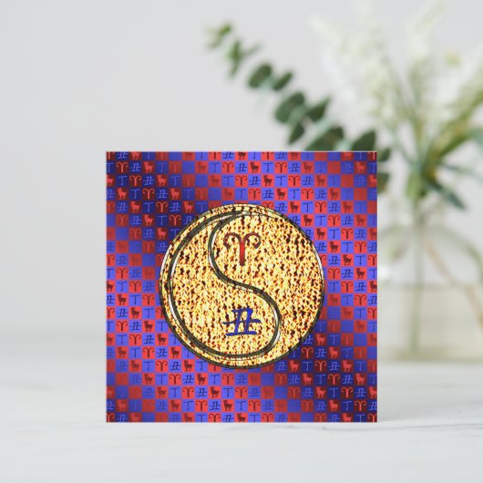 Ram en vuuros kaart (Staand voorkant)