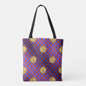 Ram en vuuros tote bag (Achterkant)