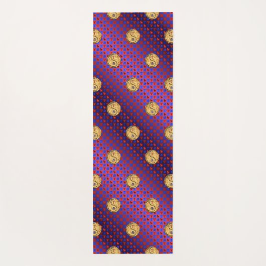 Ram en vuuros yogamat (Achterkant)